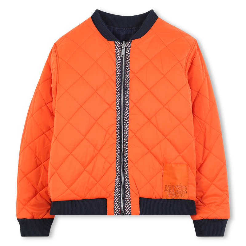Reversible jacket with zip closure KENZO KIDS 
                        UNISEX