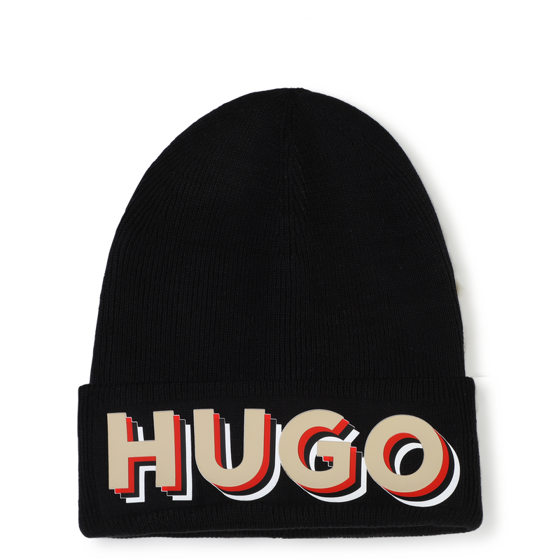 Roll-Up Knit Hat HUGO 
                        BOY