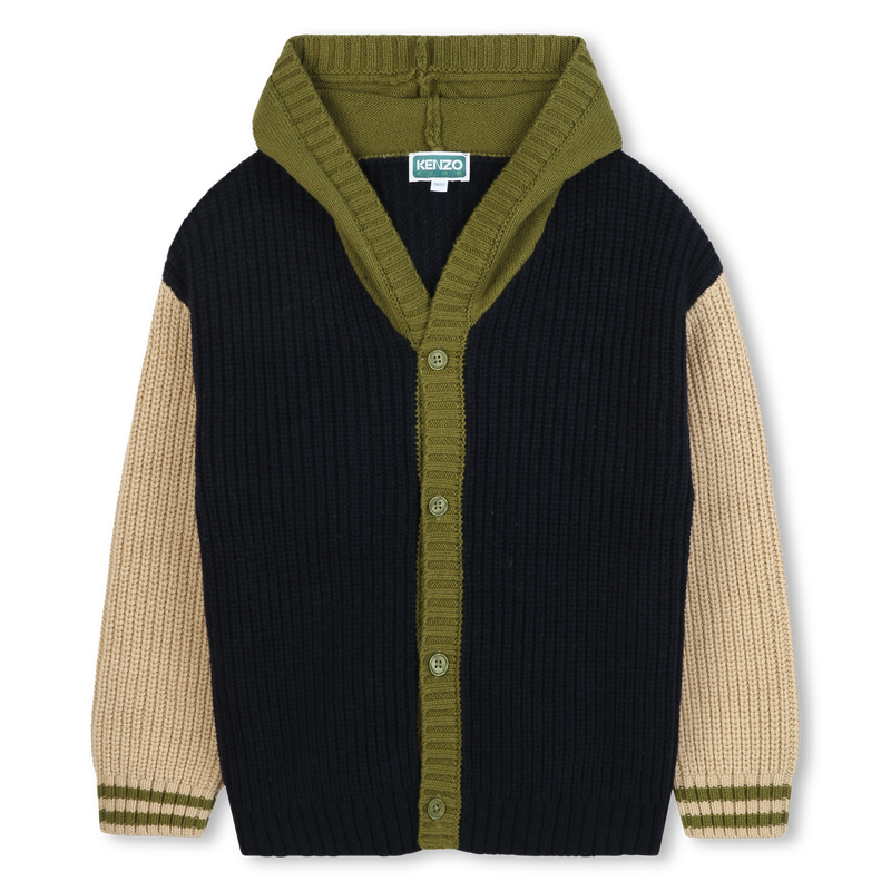 Knit cardigan KENZO KIDS 
                    BOY