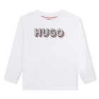 Logo Print T-Shirt HUGO 
                    GIRL
