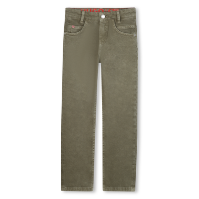 Faded twill trousers HUGO BOY