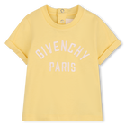 Short-Sleeved T-Shirt, YELLOW, hi-res