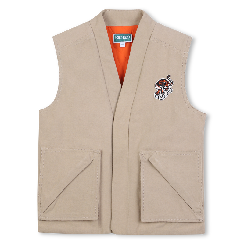 Sleeveless jacket KENZO KIDS 
                    UNISEX
