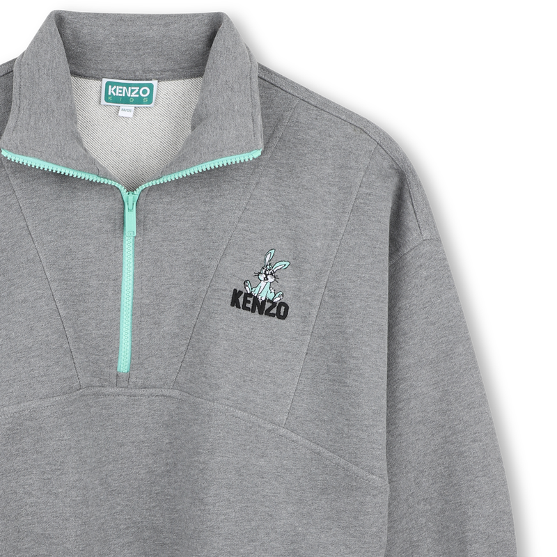 Pullover with a funnel neck KENZO KIDS 
                        BOY