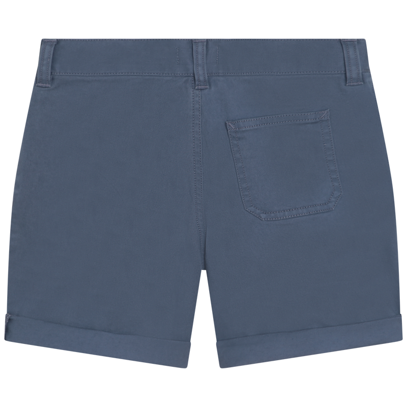 Cotton-rich Bermuda shorts