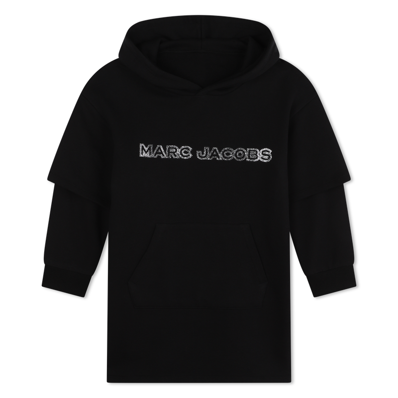 Layered Fleece Dress MARC JACOBS 
                        GIRL