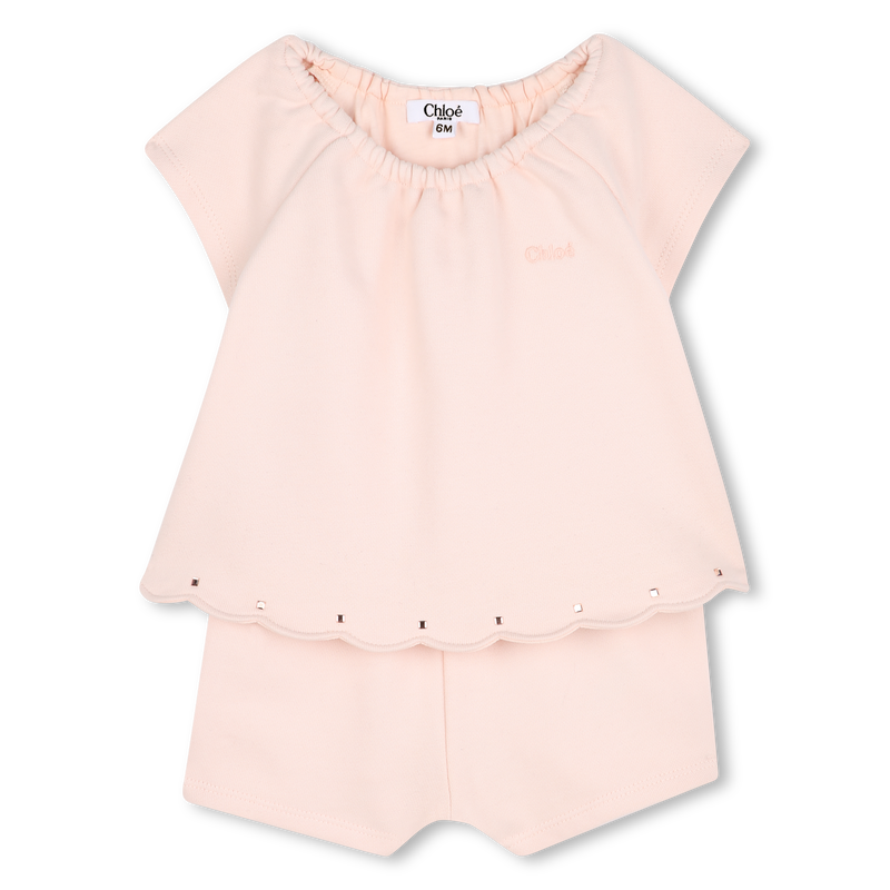 Short fleece romper CHLOE 
                    GIRL