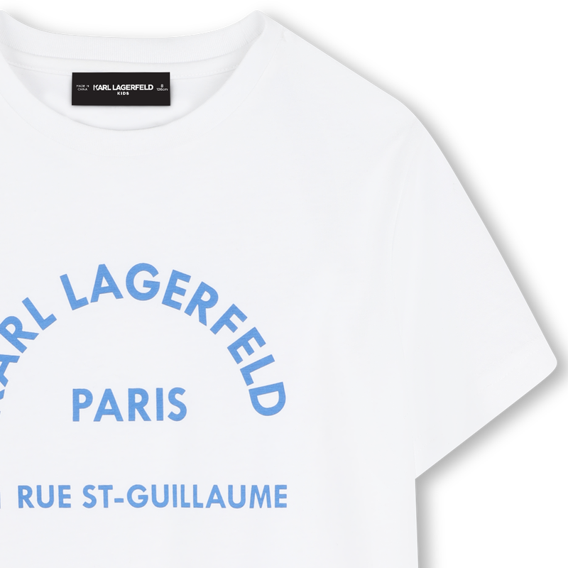 Short-sleeved T-shirt KARL LAGERFELD KIDS 
                        BOY