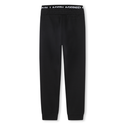 Logo Waistband Sweatpants KARL LAGERFELD KIDS BOY