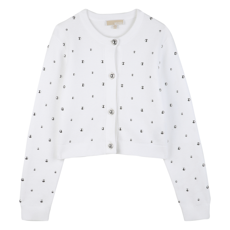 Button-Up Cardigan MICHAEL KORS 
                        GIRL