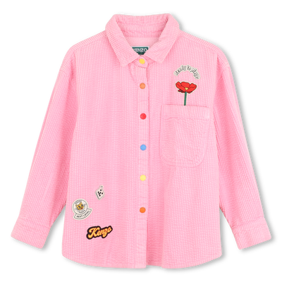 Long sleeve shirt KENZO KIDS GIRL