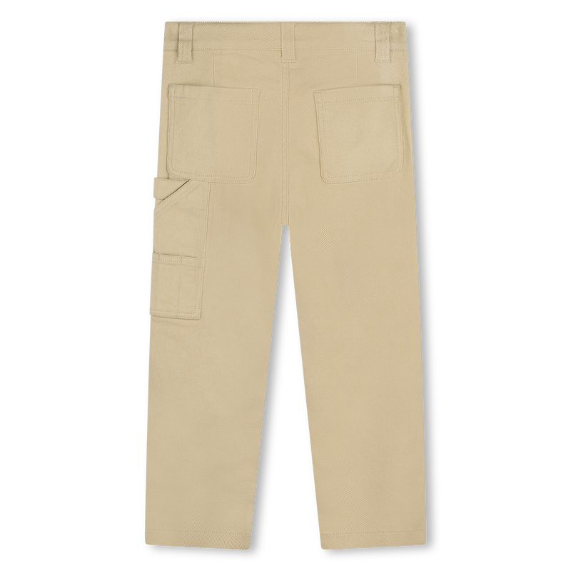 Cotton Twill Pants KENZO KIDS 
                        BOY