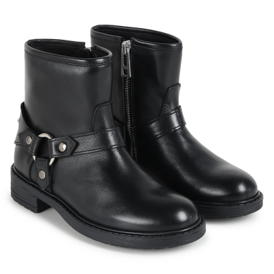 Zip-up leather ankle boots ZADIG & VOLTAIRE GIRL