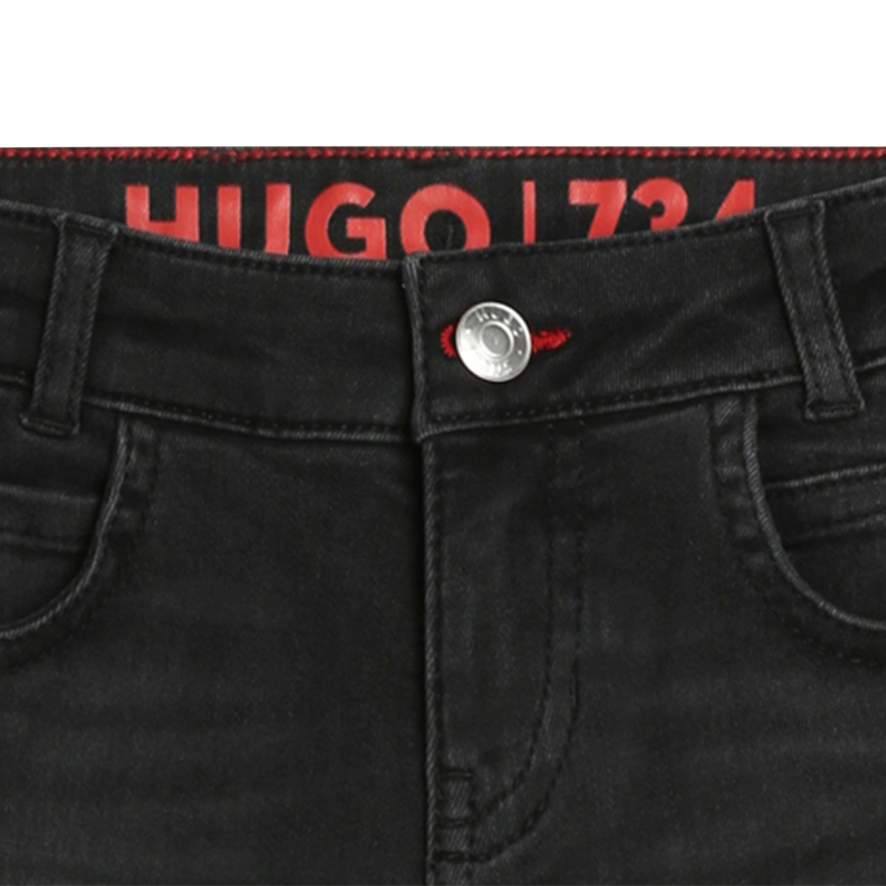 Plain Slim-Fit Jeans HUGO 
                    BOY