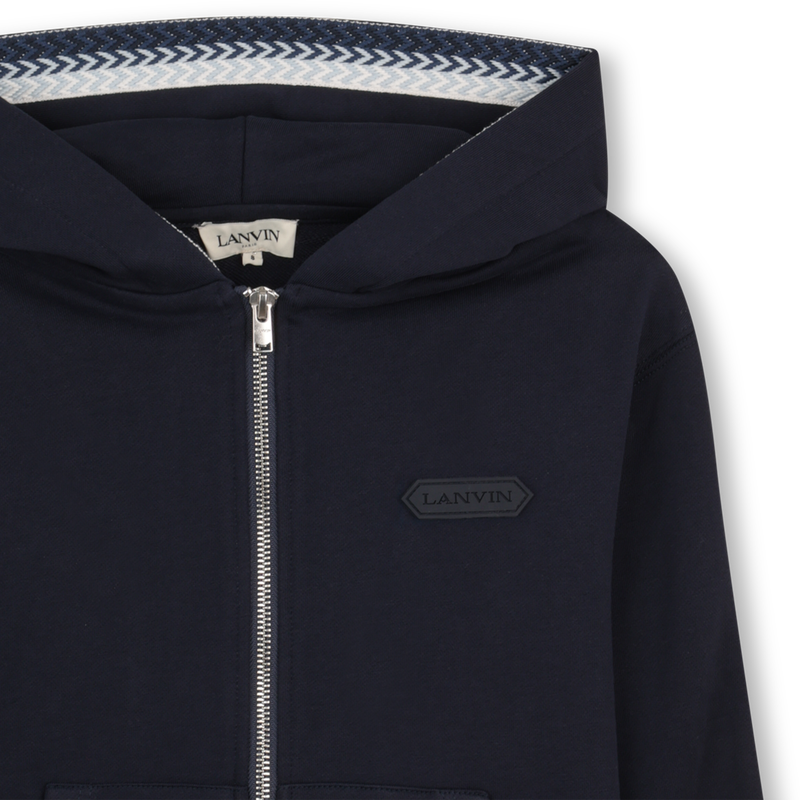 Zip-Up Hoodie LANVIN 
                        BOY