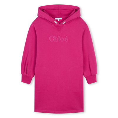 Hooded Fleece Dress CHLOE GIRL