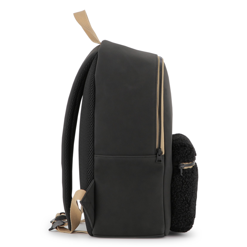 Coated textile backpack HUGO 
                    BOY