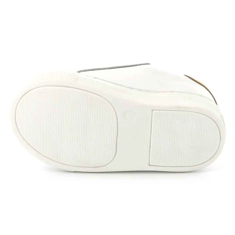 Velcro leather sneakers KARL LAGERFELD KIDS 
                    GIRL