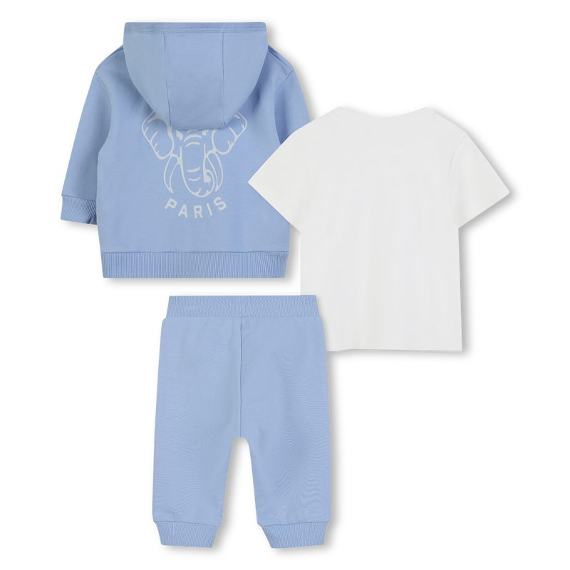 T-shirt + cardigan + pants set KENZO KIDS 
                    UNISEX