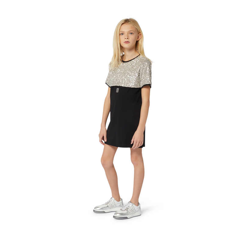 Bi-Material Dress GIVENCHY 
                    GIRL