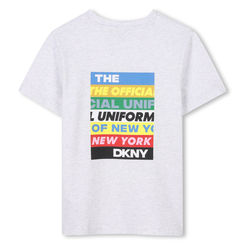 Short-sleeved cotton T-shirt DKNY 
                    BOY