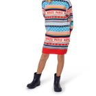 Jacquard Knitted Dress KENZO KIDS 
                    GIRL