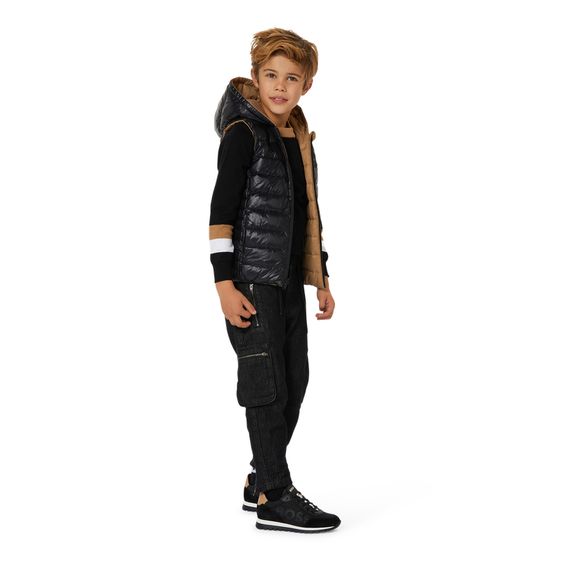 BOSS Hooded puffer vest