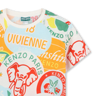 Short-sleeved cotton T-shirt KENZO KIDS 
                    BOY