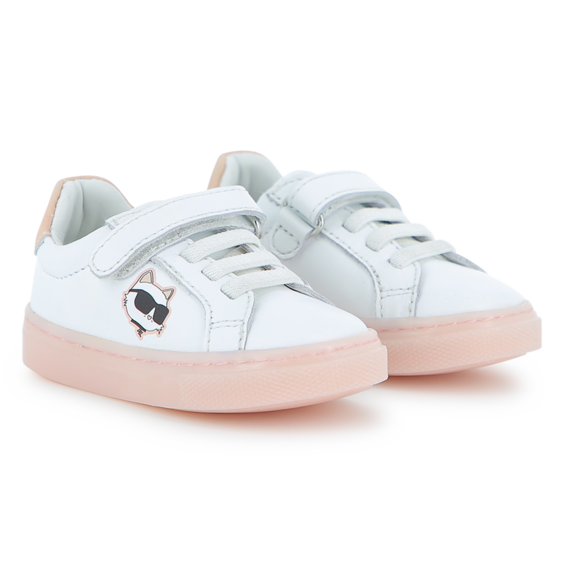 Lace-Up Sneakers KARL LAGERFELD KIDS 
                        GIRL