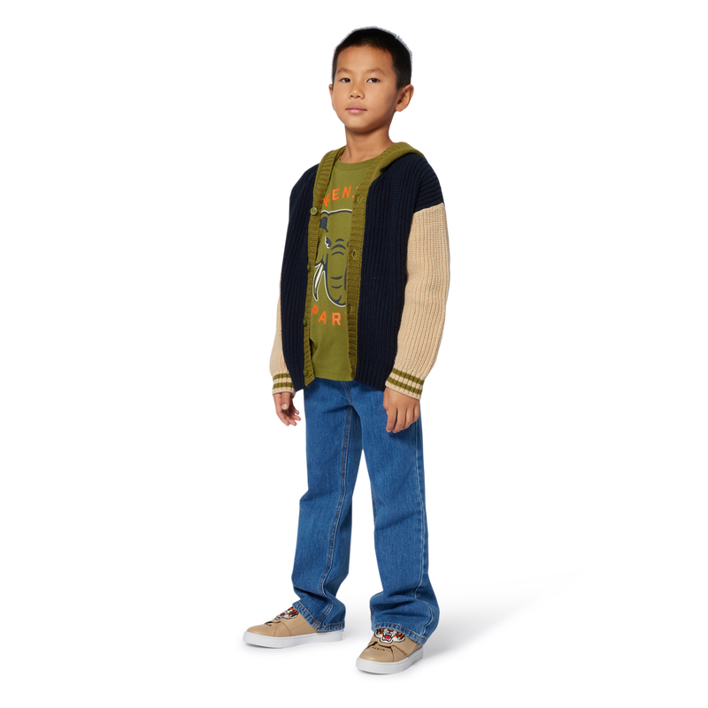 Knit cardigan KENZO KIDS 
                    BOY
