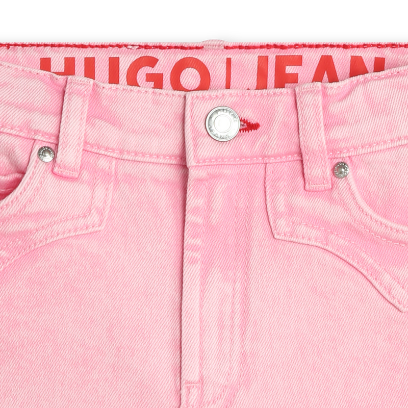 Fancy over-dyed shorts HUGO 
                    GIRL