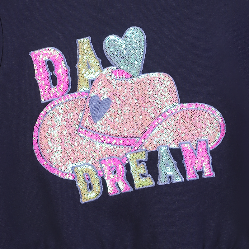 Fleece sweatshirt BILLIEBLUSH 
                    GIRL
