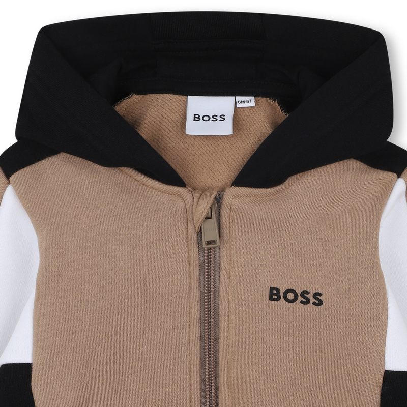 Hooded cardigan BOSS 
                        BOY