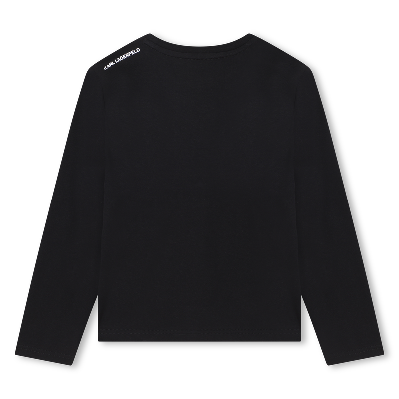 Long-sleeved T-shirt KARL LAGERFELD KIDS 
                    BOY