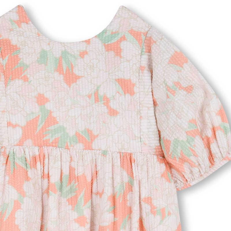 Balloon Sleeve Dress KENZO KIDS 
                        GIRL