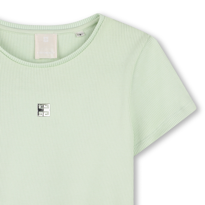 Plain T-shirt with embroidery GIVENCHY 
                    GIRL