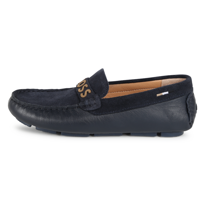 Leather Moccasins BOSS 
                    BOY