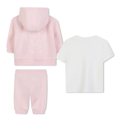 T-shirt + cardigan + pants set KENZO KIDS UNISEX