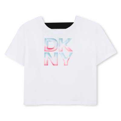 SHORT SLEEVE T-SHIRT DKNY GIRL