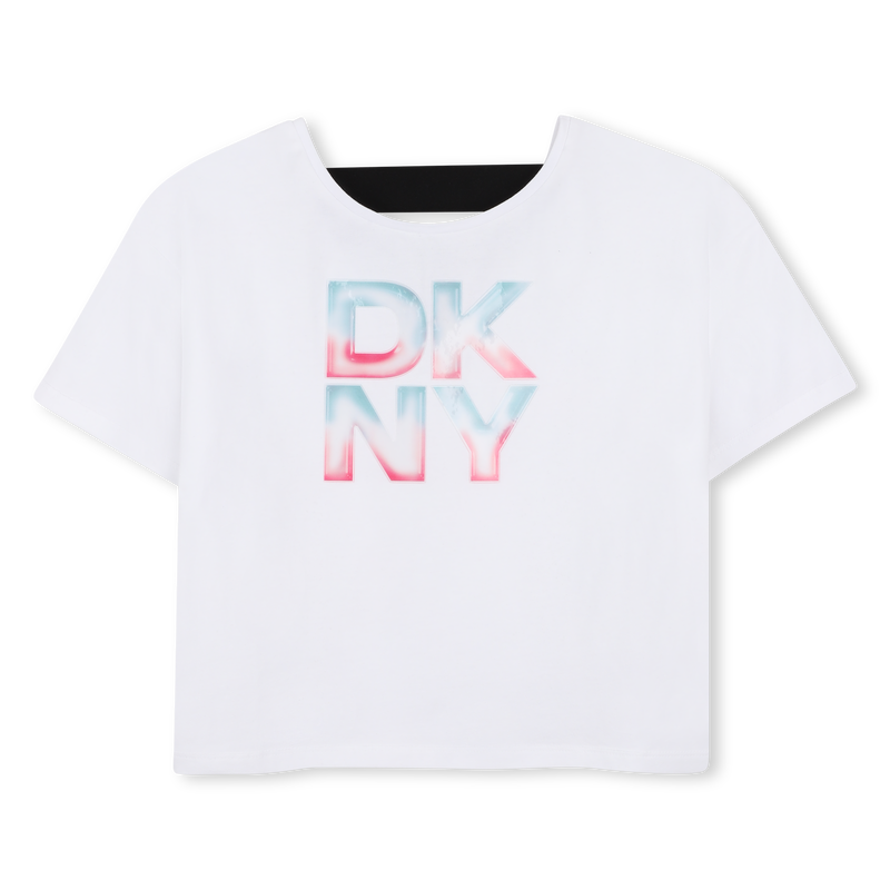 SHORT SLEEVE T-SHIRT DKNY 
                        GIRL