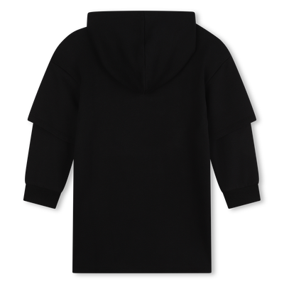 Layered Fleece Dress MARC JACOBS GIRL