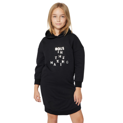 Hooded Sweatshirt Dress BOSS GIRL