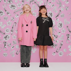Pea coat in woollen cloth MARC JACOBS 
                    GIRL