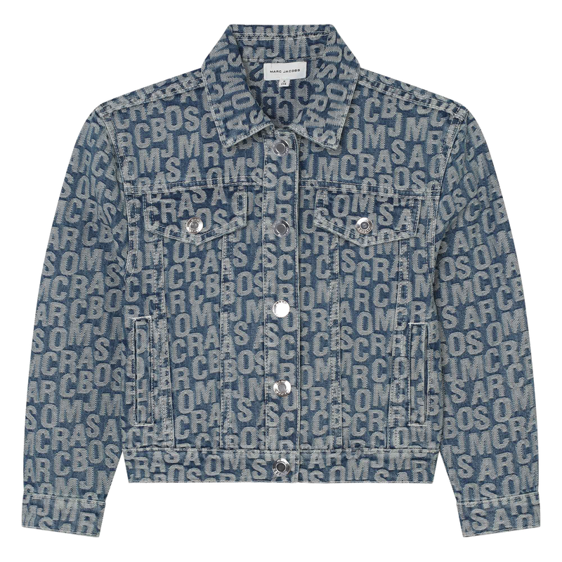 Oversized Cotton Jean Jacket MARC JACOBS 
                    BOY