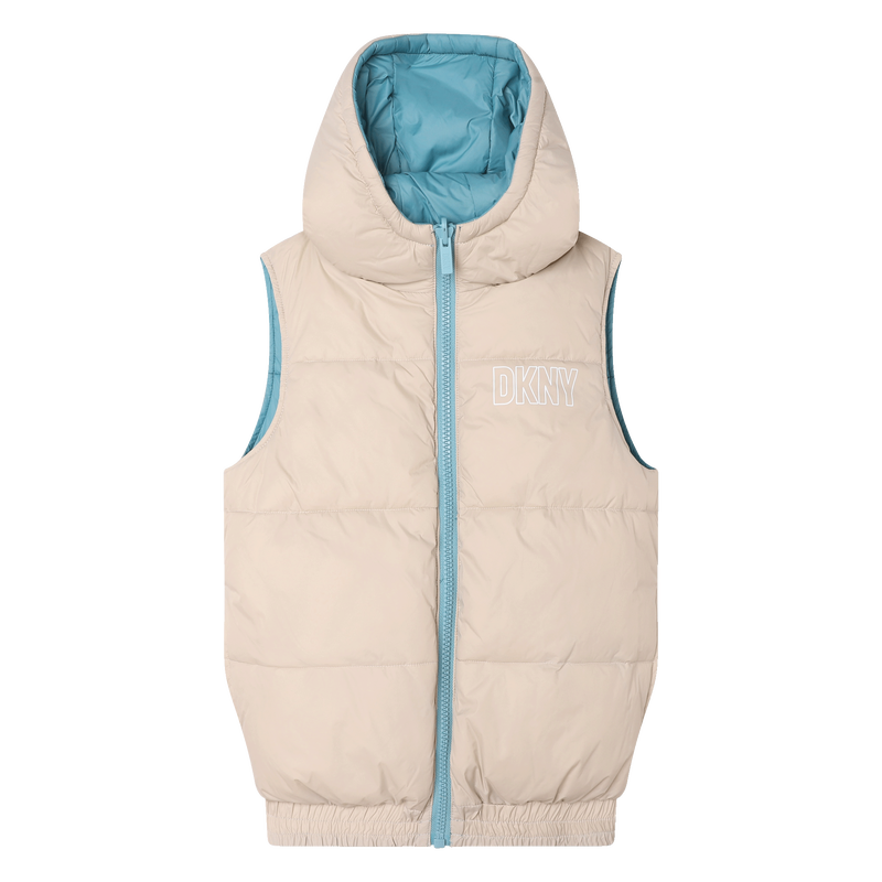 Reversible puffer vest DKNY 
                    UNISEX