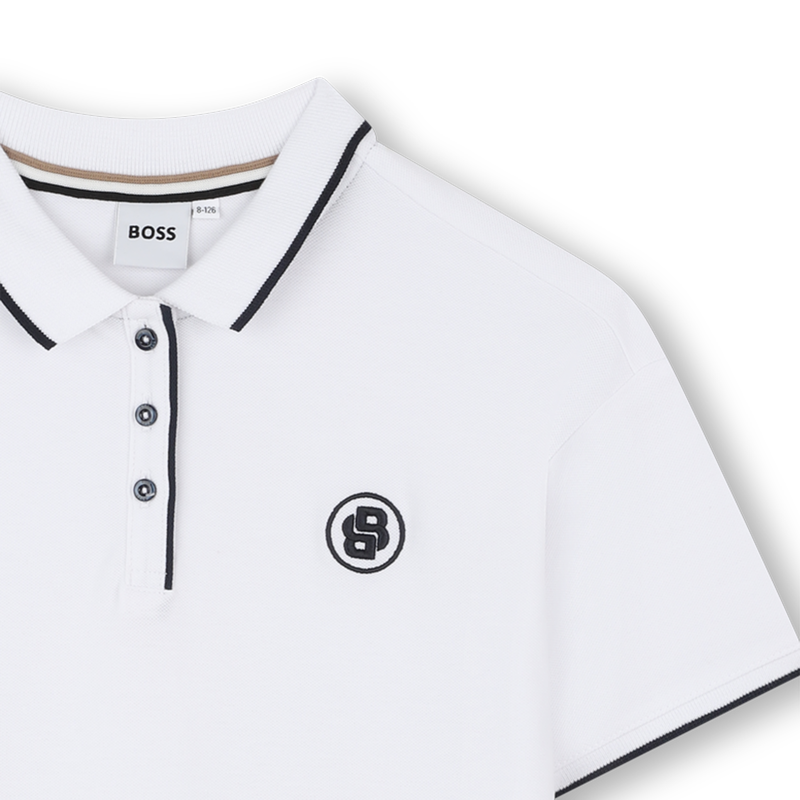 Short-Sleeved Polo Dress BOSS 
                        GIRL