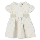 Formal jacquard dress KARL LAGERFELD KIDS 
                    GIRL