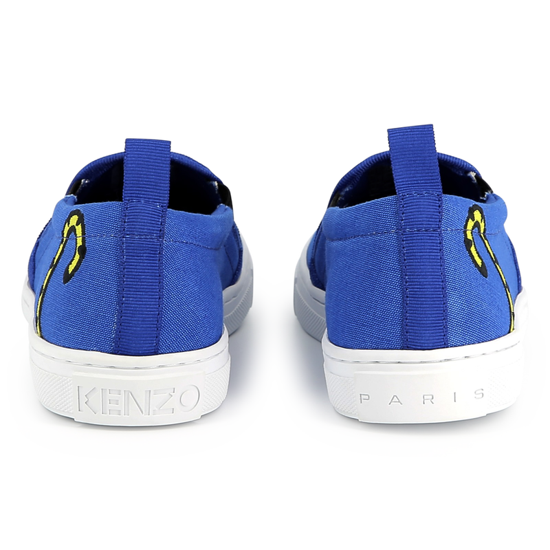 Elasticated canvas sneakers KENZO KIDS 
                        UNISEX