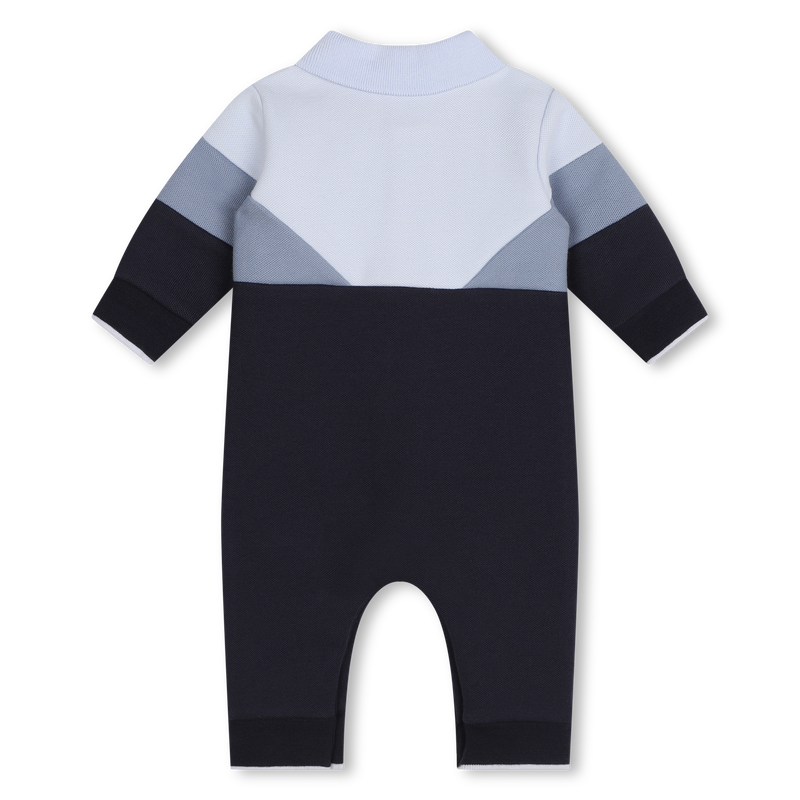 Polo-Collar Jumpsuit BOSS 
                    BOY