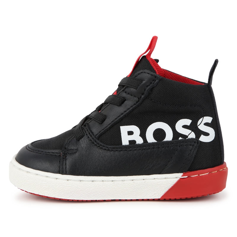 Velcro Lace-Up Sneakers BOSS 
                        BOY